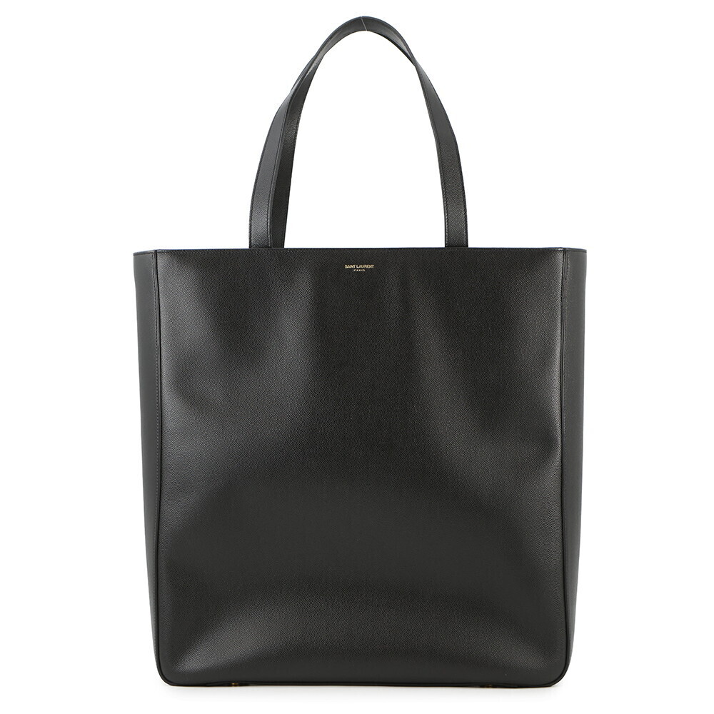Saint Laurent Paris Tote Bag Leather Black